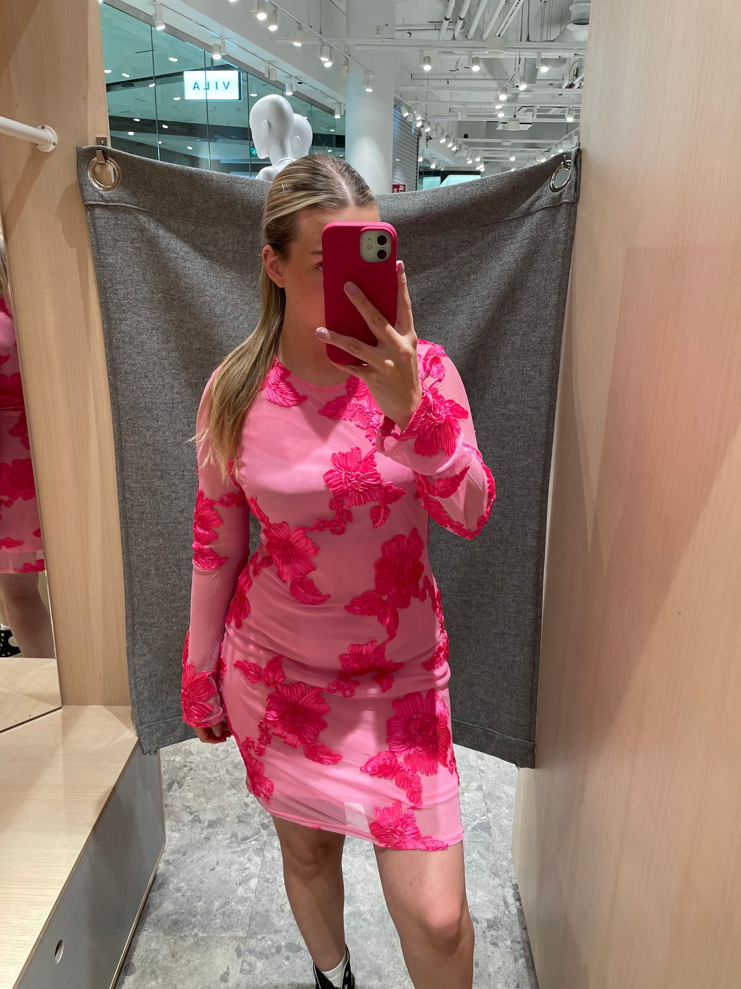 PCEVA Short Dress - Sachet Pink