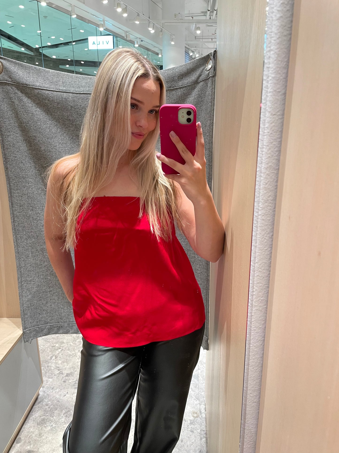 SLFLEONORE Top - Equestrian Red