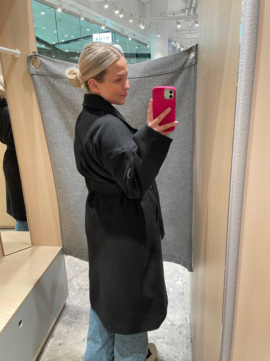 VICLAUDIA Coat - Black Beauty