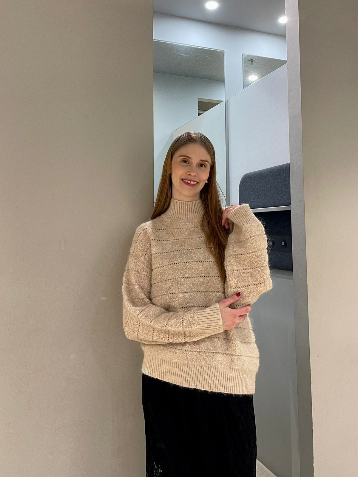 SLFALMINA Pullover - Birch