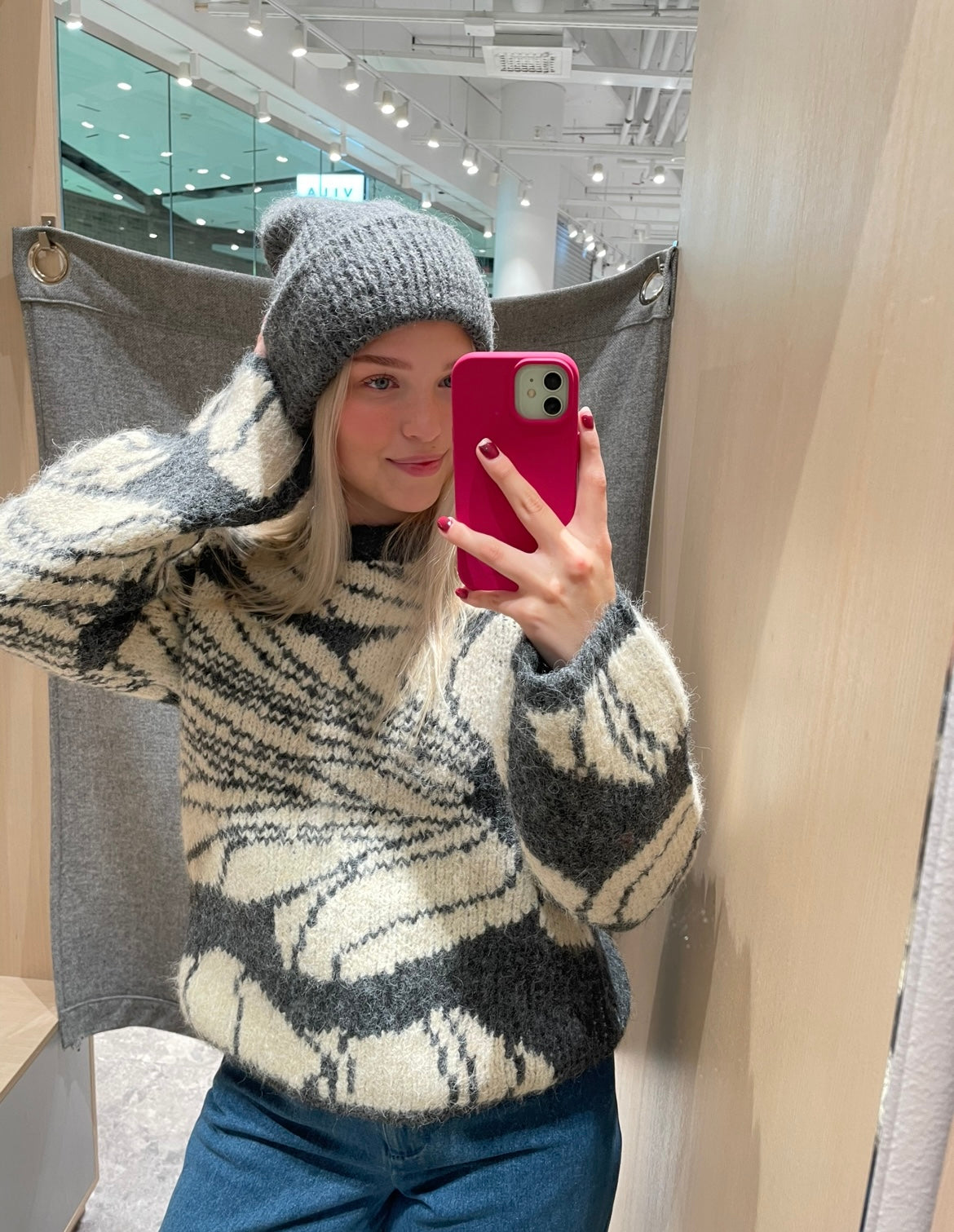 PCBERA Hat - Medium Grey Melange