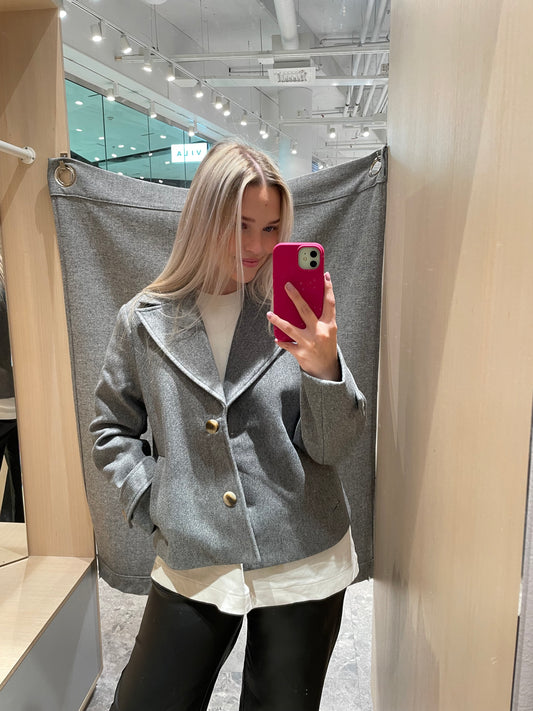 VISOLO Jacket - Medium Grey Melange