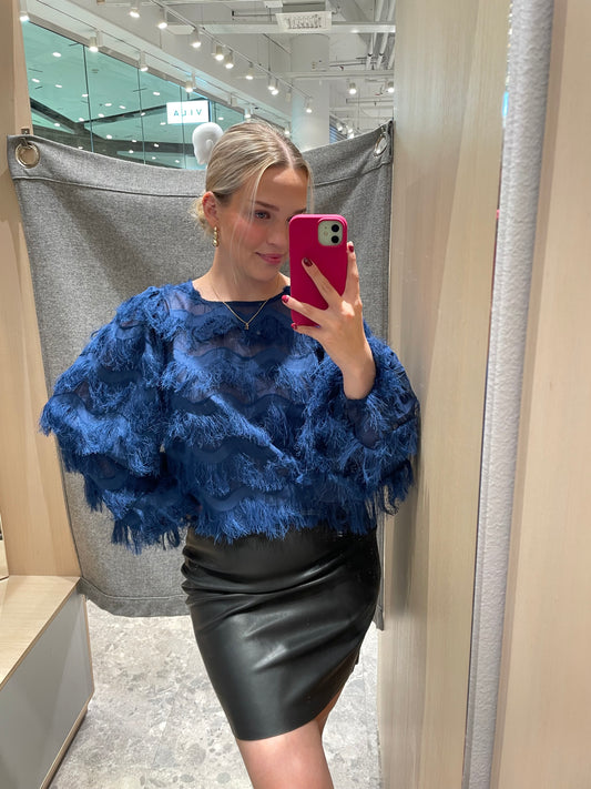 VIPESUA Top - Navy Blazer