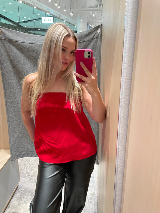 SLFLEONORE Top - Equestrian Red