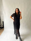 VIGARDEA Dress - Black Beauty