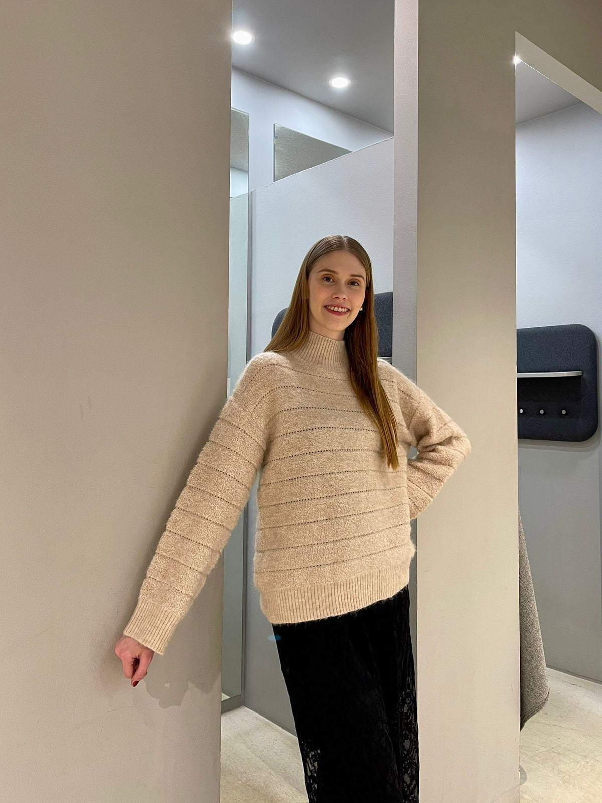 SLFALMINA Pullover - Birch