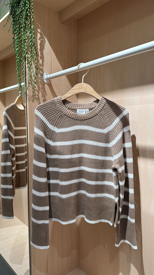 VICASIA Knit Top - Savannah Tan