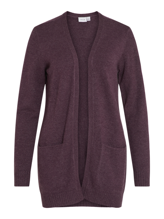 VIRIL Cardigan - Plum Perfect