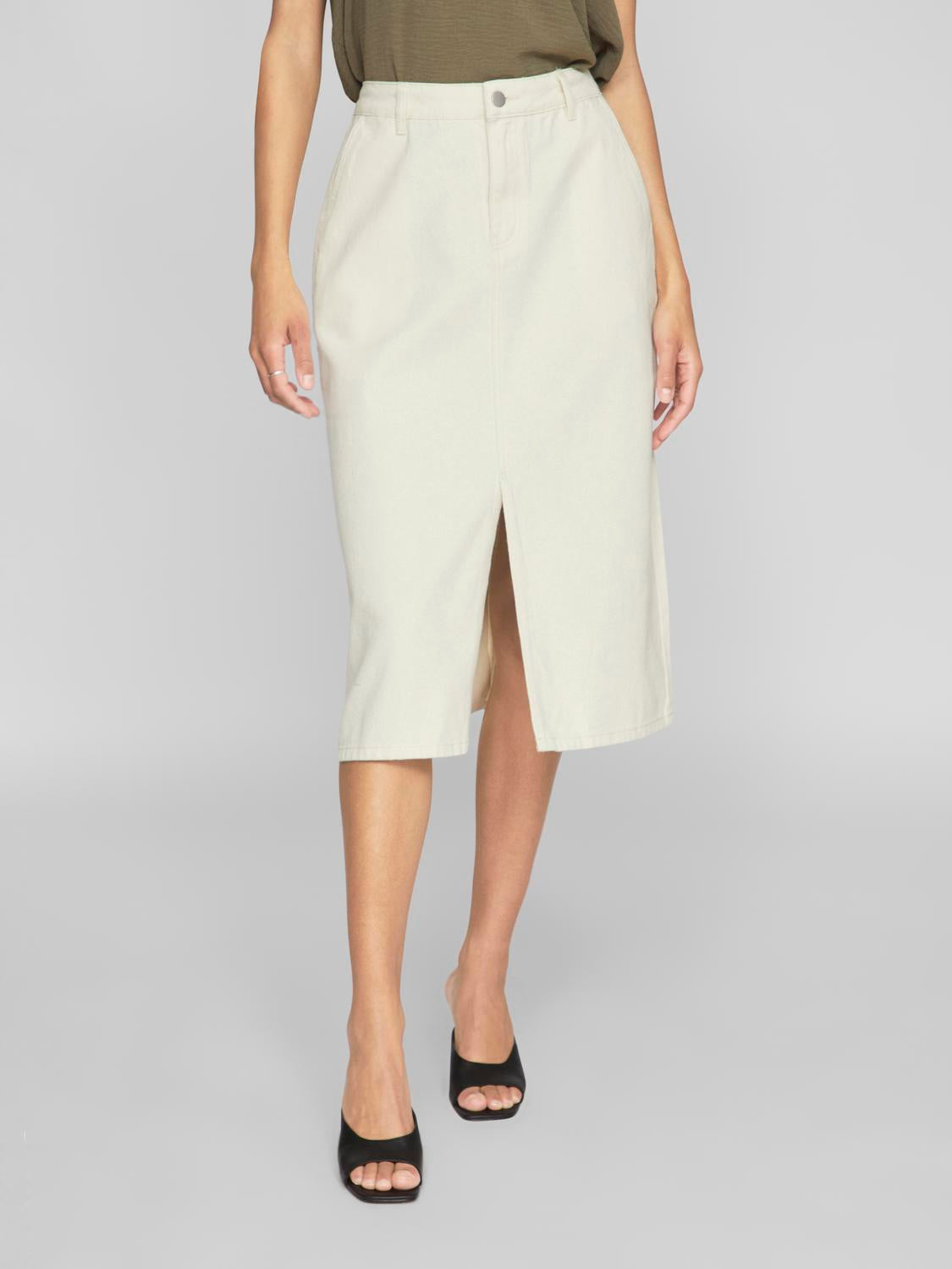 VIKIRA Midi Skirt - Birch