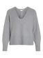 VIPRIMIA Pullover - Light Grey Melange