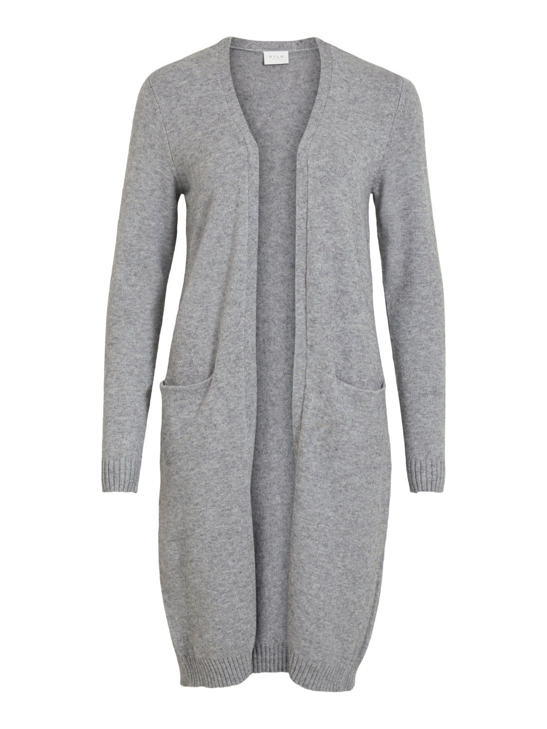 VIRIL Cardigan - medium grey melange
