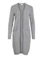 VIRIL Cardigan - medium grey melange