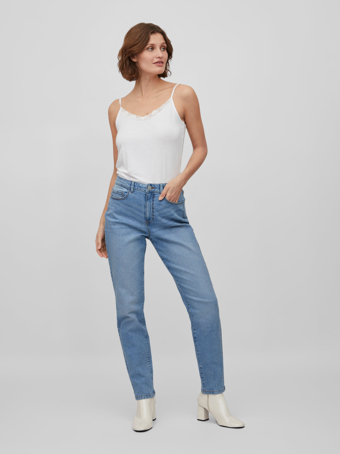 VINAOMI Jeans - Light Blue Denim