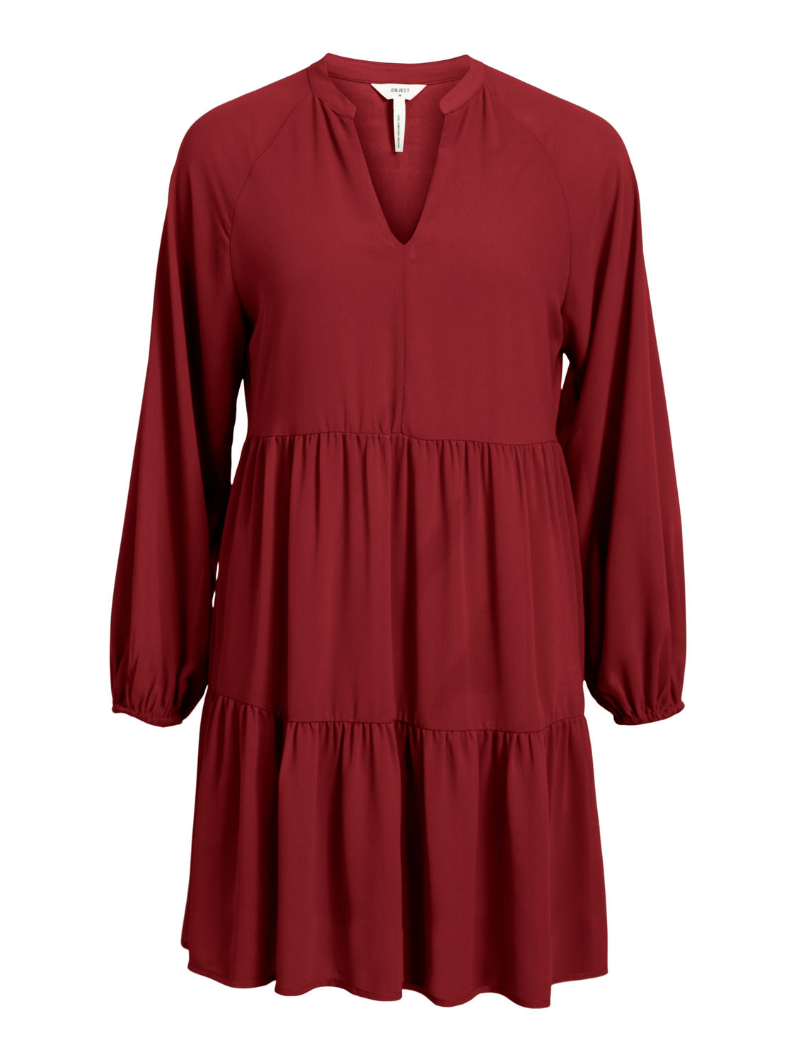 OBJMILA Dress - Red Dahlia
