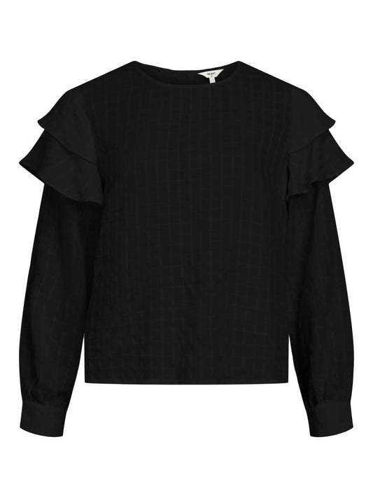 OBJVIVI T-Shirts & Tops - Black