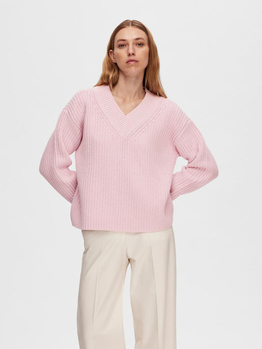 SLFSELMA Pullover - Cradle Pink