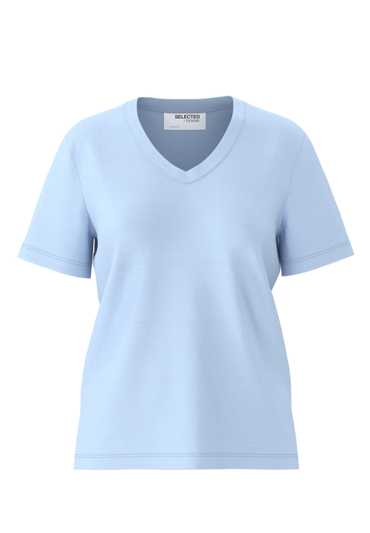 SLFESSENTIAL T-Shirt - Cashmere Blue