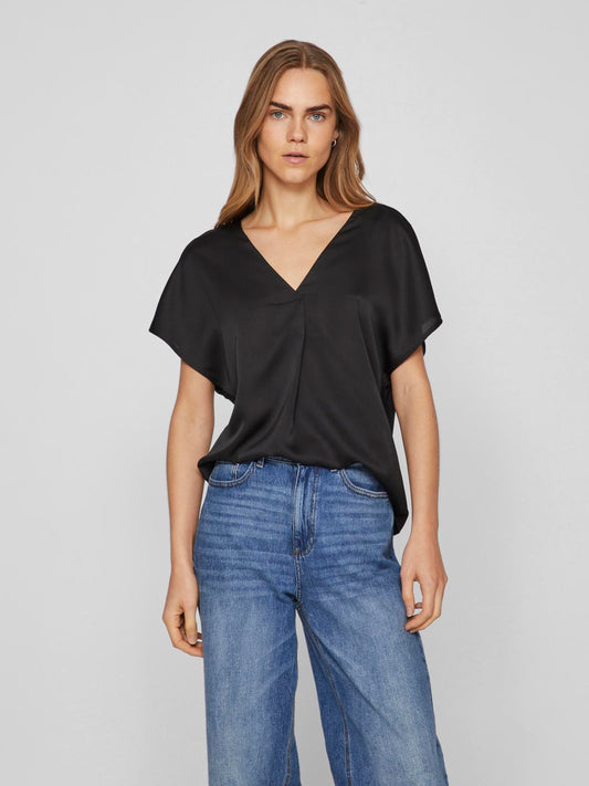 VIELLETTE T-Shirts & Tops - Black